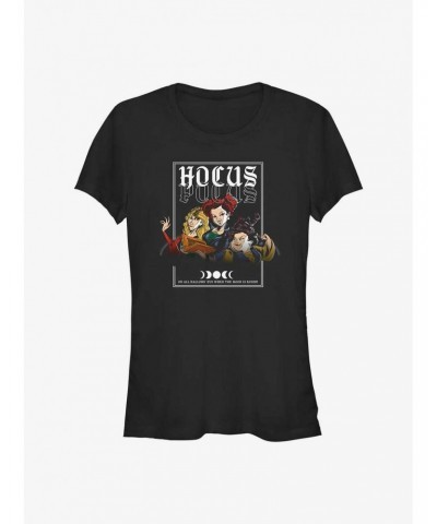 Disney Hocus Pocus Sanderson Sisters Girls T-Shirt $9.46 T-Shirts