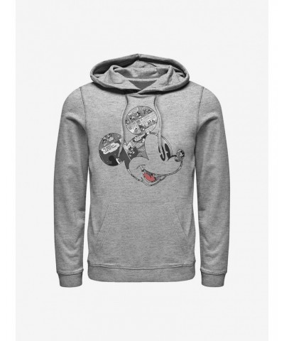 Disney Mickey Mouse Comic Mouse Hoodie $14.82 Hoodies