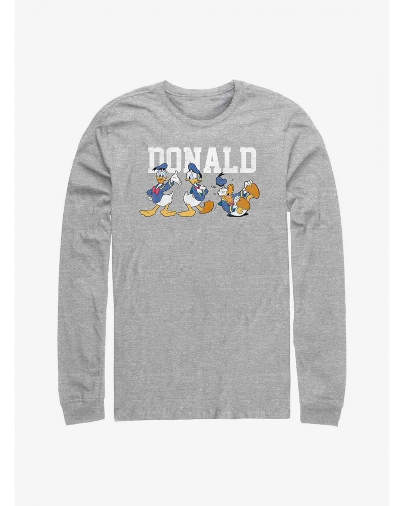 Disney Donald Duck Poses Long-Sleeve T-Shirt $11.52 T-Shirts