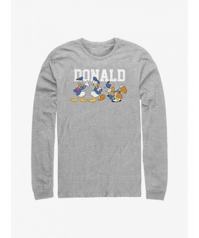 Disney Donald Duck Poses Long-Sleeve T-Shirt $11.52 T-Shirts