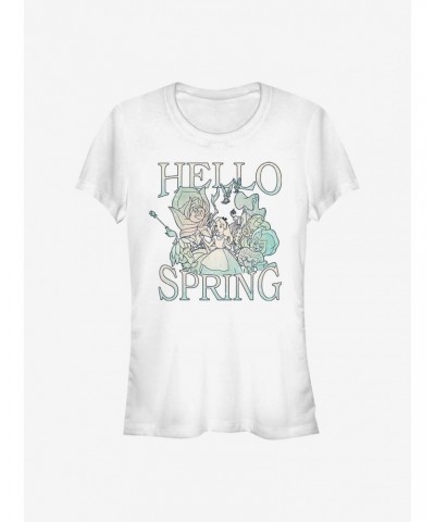 Disney Alice In Wonderland Spring Garden Alice Girls T-Shirt $8.96 T-Shirts