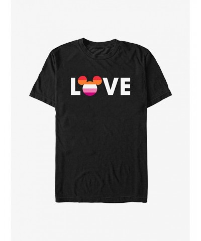 Disney Mickey Mouse Lesbian Love Pride T-Shirt $9.08 T-Shirts