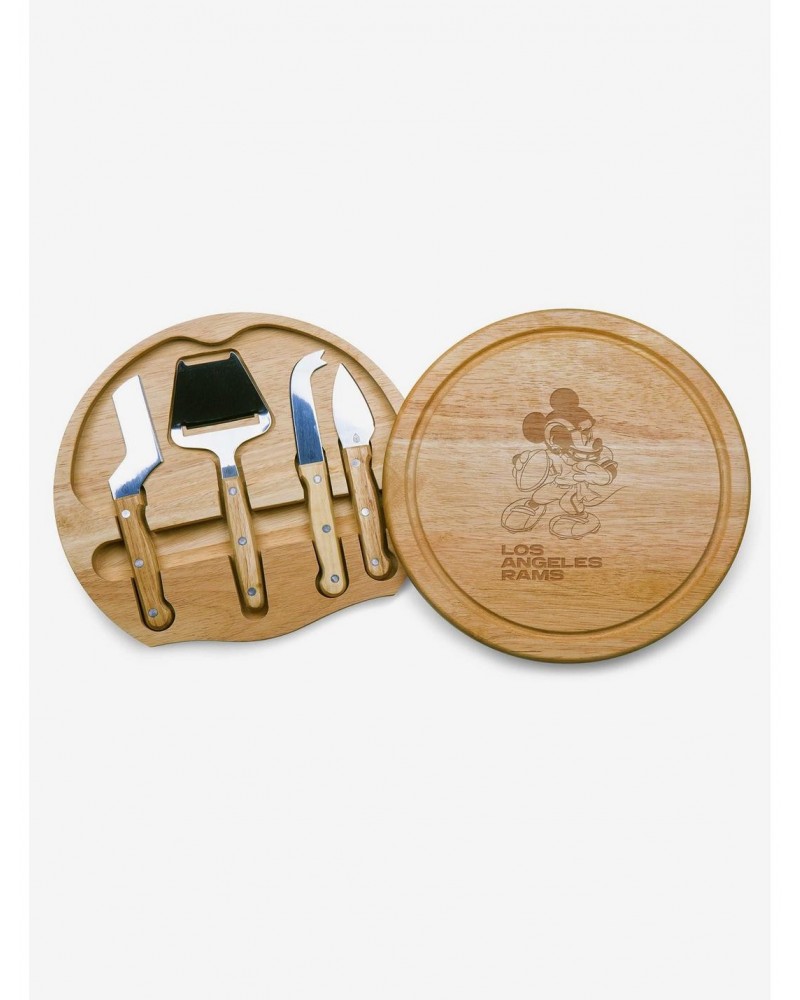 Disney Mickey Mouse NFL LA Rams Circo Cheese Cutting Board & Tools Set $18.88 Tools Set