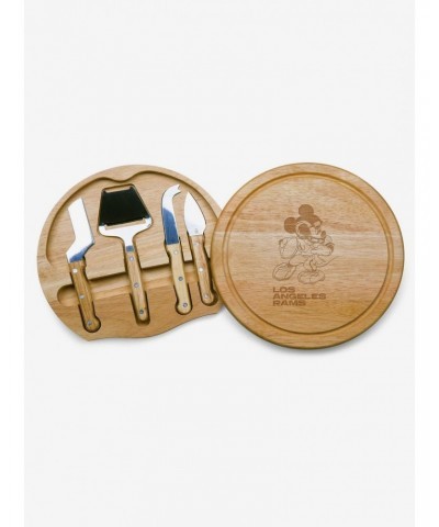 Disney Mickey Mouse NFL LA Rams Circo Cheese Cutting Board & Tools Set $18.88 Tools Set