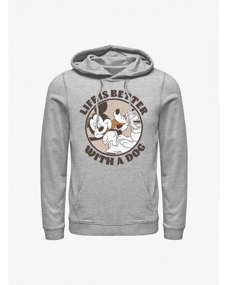 Disney Mickey Mouse Dog Life Hoodie $20.65 Hoodies