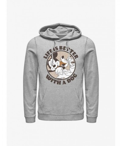 Disney Mickey Mouse Dog Life Hoodie $20.65 Hoodies