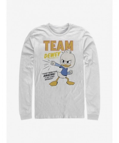 Disney Ducktales Team Dewey Long-Sleeve T-Shirt $12.17 T-Shirts