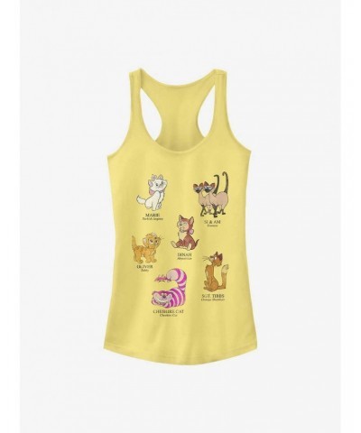 Disney Cats Breeds Girls Tank $9.46 Tanks