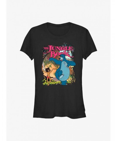 Disney The Jungle Book Friends Dance Girls T-Shirt $7.72 T-Shirts