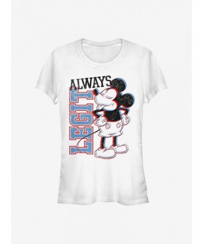 Disney Mickey Mouse Legit Mick Girls T-Shirt $11.70 T-Shirts