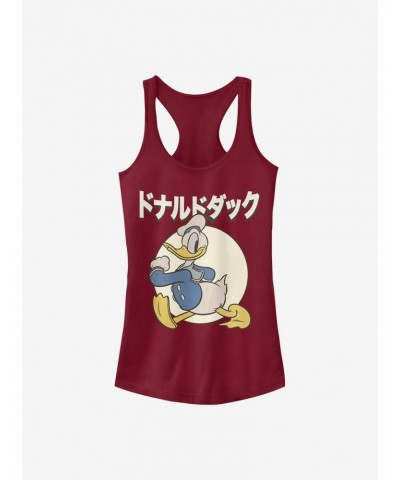 Disney Donald Duck Japanese Text Girls Tank $9.96 Tanks