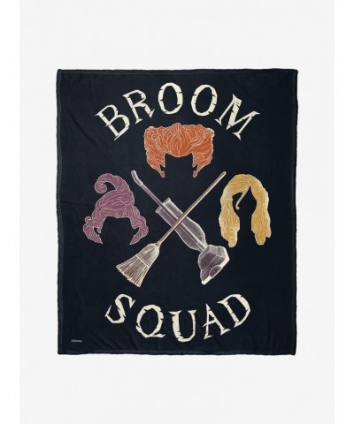 Disney Hocus Pocus Broom Squad Throw Blanket $20.97 Blankets