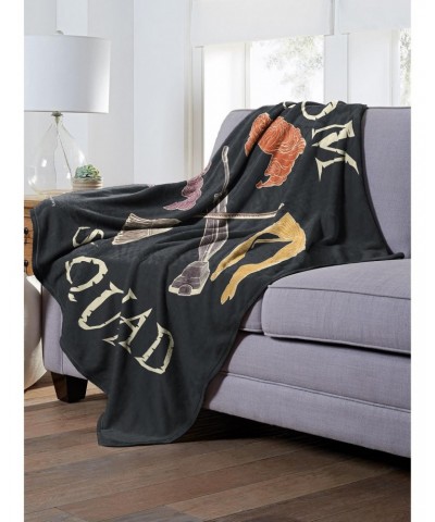 Disney Hocus Pocus Broom Squad Throw Blanket $20.97 Blankets