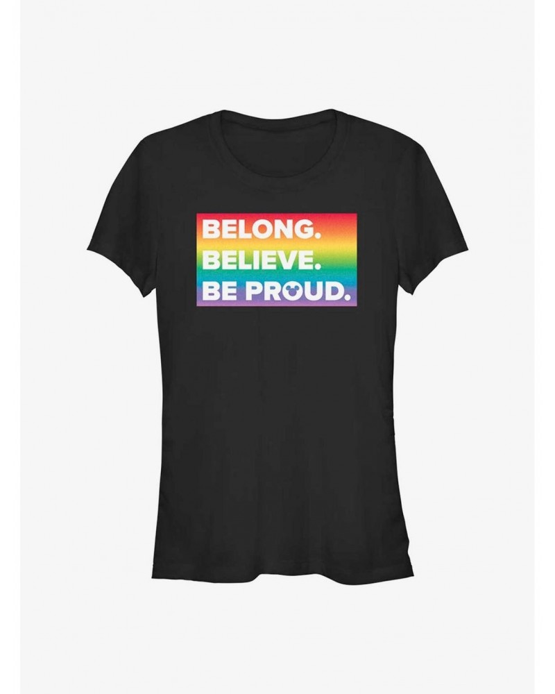 Disney Mickey Mouse Be Proud Pride T-Shirt $10.46 T-Shirts