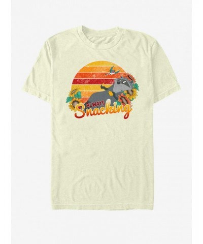 Disney Pocahontas Meeko Snacks T-Shirt $9.08 T-Shirts