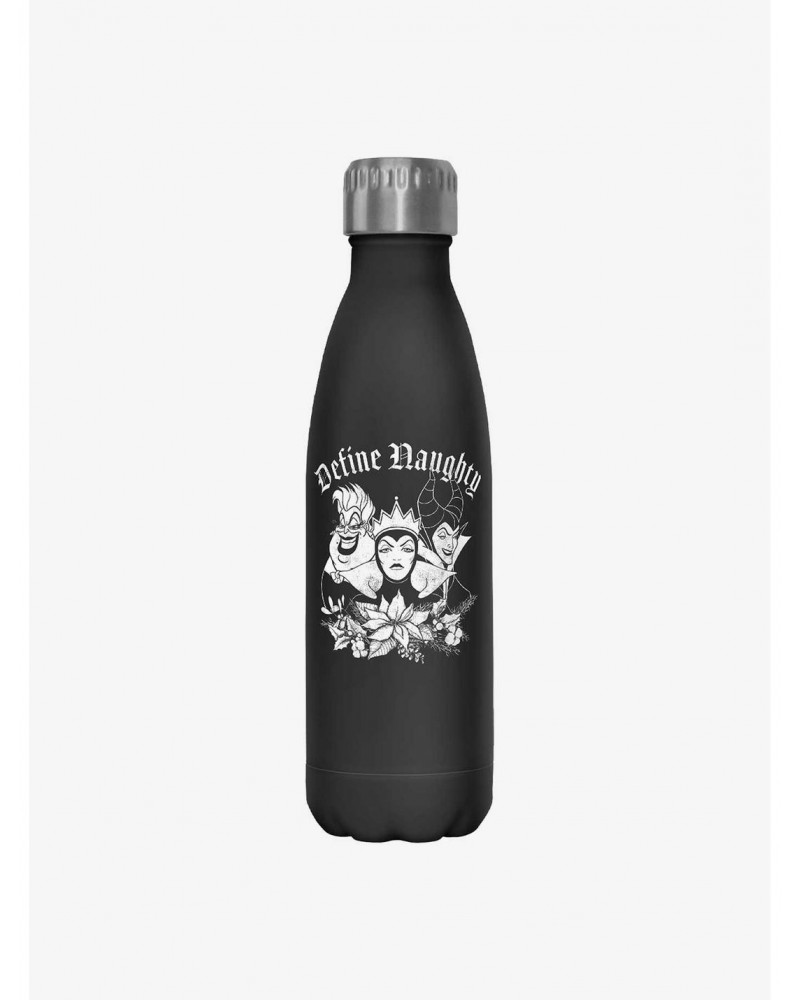 Disney Villains Define Naughty Water Bottle $9.96 Water Bottles