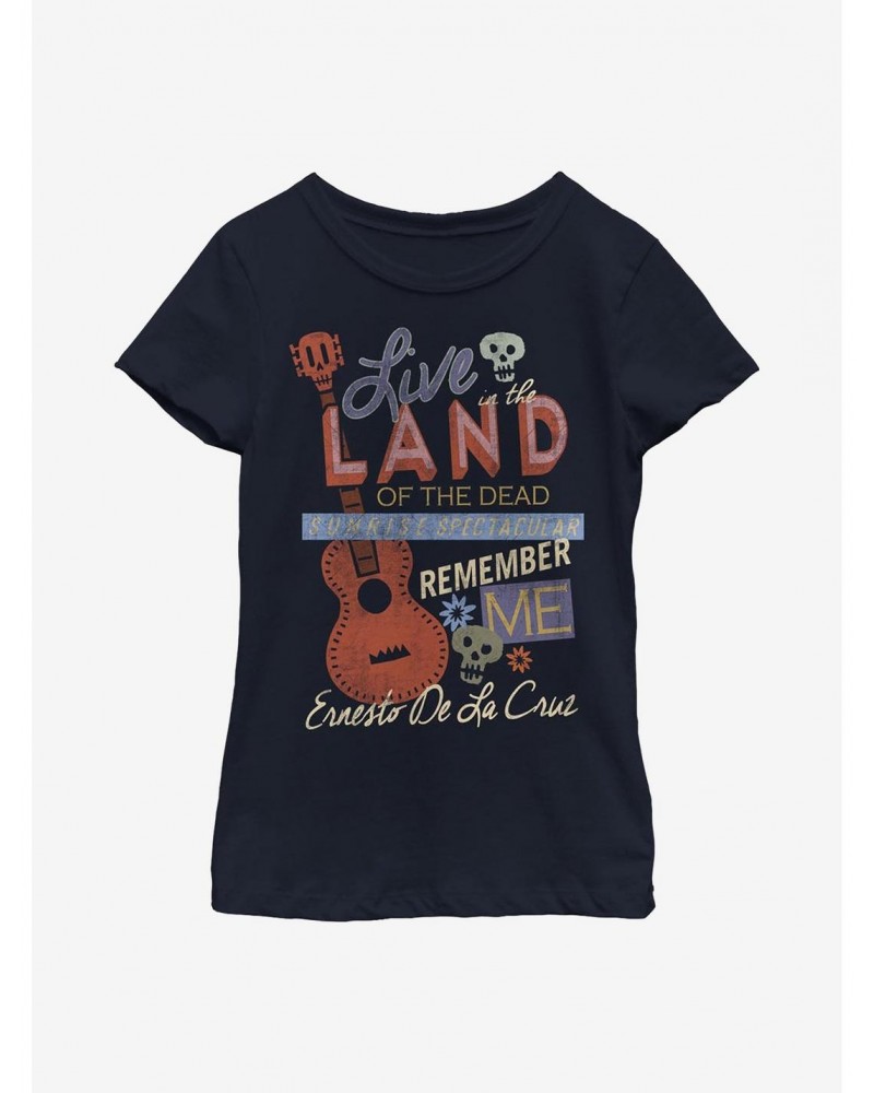 Disney Pixar Coco Live In The Land Of The Dead T-Shirt $9.08 T-Shirts