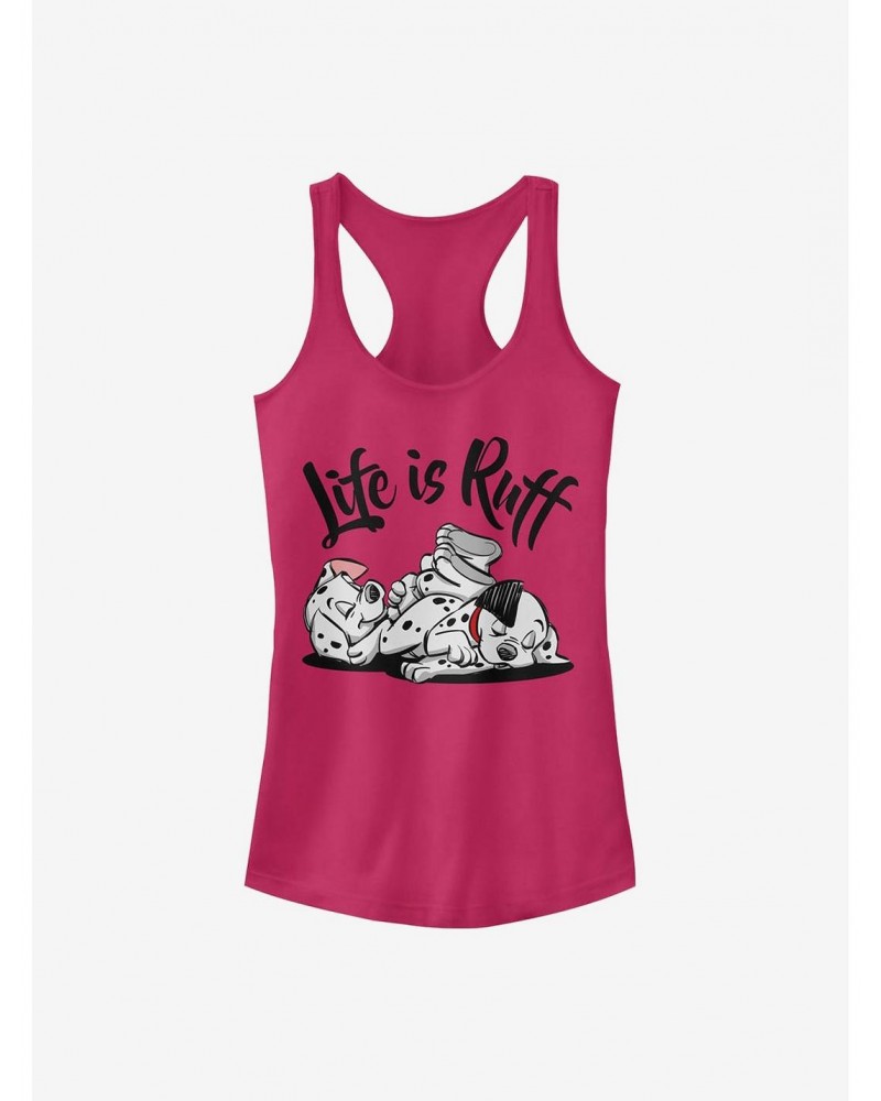 Disney 101 Dalmatians Life Is Ruff Girls Tank $7.72 Tanks