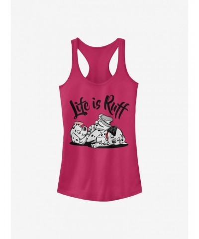 Disney 101 Dalmatians Life Is Ruff Girls Tank $7.72 Tanks