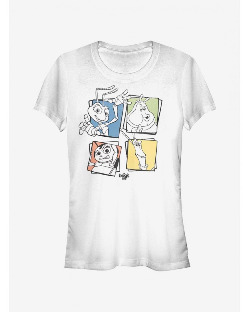 Disney Pixar A Bug's Life Four Up Girls T-Shirt $10.46 T-Shirts