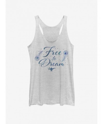 Disney Aladdin 2019 Free To Dream Girls Tank $9.32 Tanks