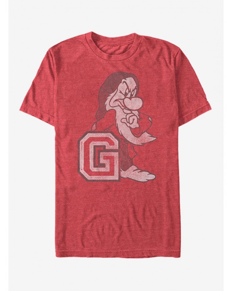 Disney Athletic Grumpy T-Shirt $8.60 T-Shirts