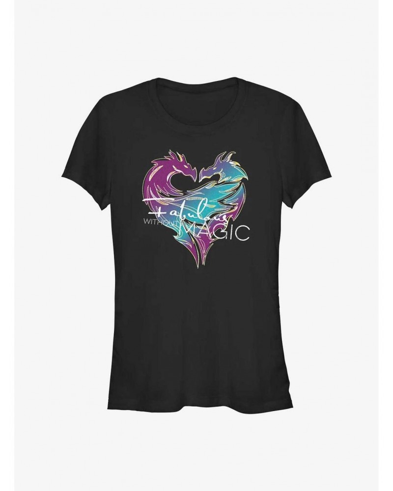 Disney Descendants Fabulous Without Magic Girls T-Shirt $8.96 T-Shirts