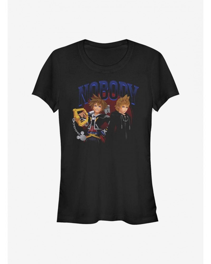 Disney Kingdom Hearts Nobody Circle Girls T-Shirt $10.21 T-Shirts