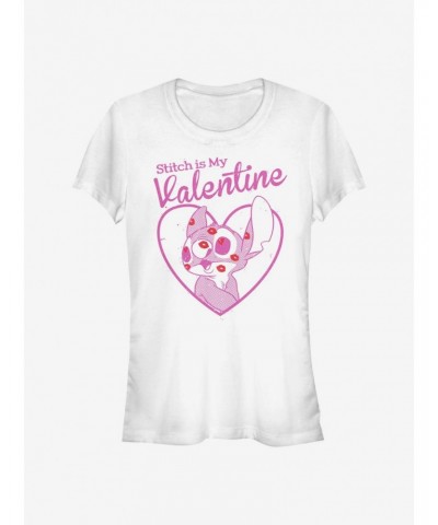 Disney Lilo & Stitch Valentine Girls T-Shirt $11.21 T-Shirts