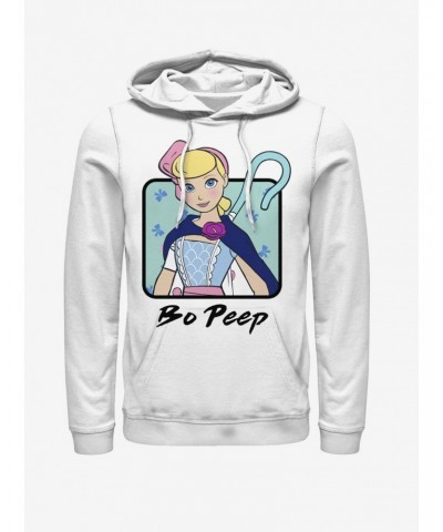 Disney Pixar Toy Story 4 Bo Peep Cloak White Hoodie $22.45 Hoodies