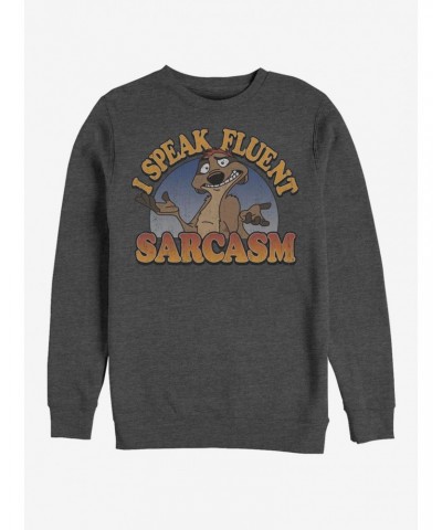 Disney The Lion King Sarcasm Crew Sweatshirt $14.76 Sweatshirts