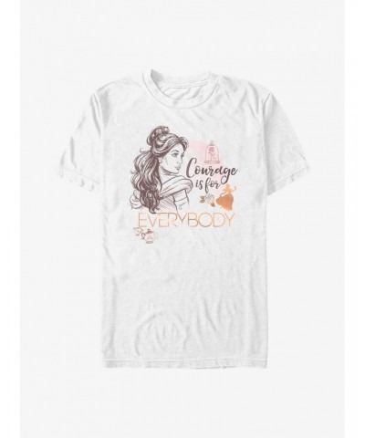 Disney Beauty And The Beast Courage Is For Everybody T-Shirt $8.13 T-Shirts