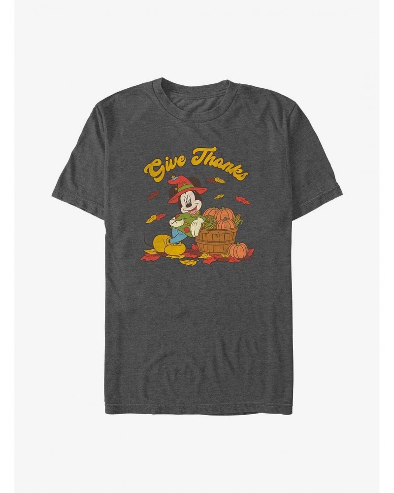 Disney Mickey Mouse Thankful Mouse T-Shirt $10.04 T-Shirts