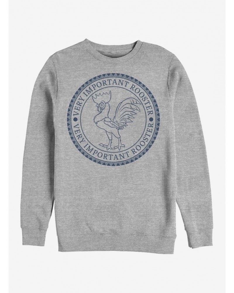 Disney Moana Hei Hei Badge Crew Sweatshirt $15.13 Sweatshirts