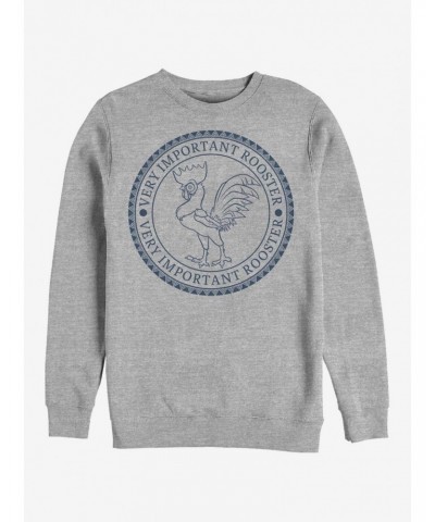 Disney Moana Hei Hei Badge Crew Sweatshirt $15.13 Sweatshirts