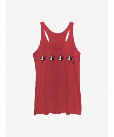 Disney Cruella Crowns Girls Tank $11.40 Tanks