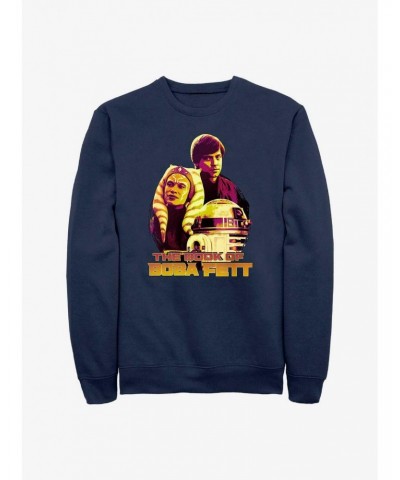 Star Wars The Book Of Boba Fett Boba Cluster Sweatshirt $12.92 Sweatshirts