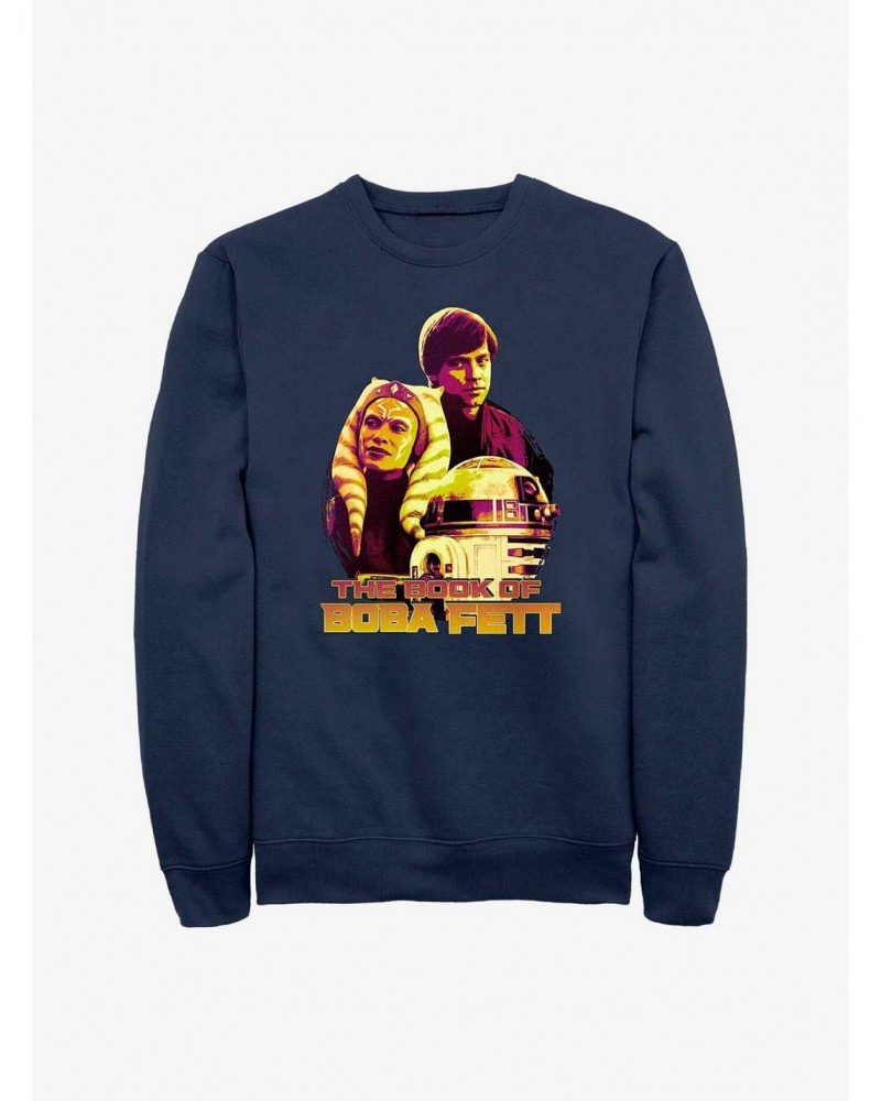 Star Wars The Book Of Boba Fett Boba Cluster Sweatshirt $12.92 Sweatshirts