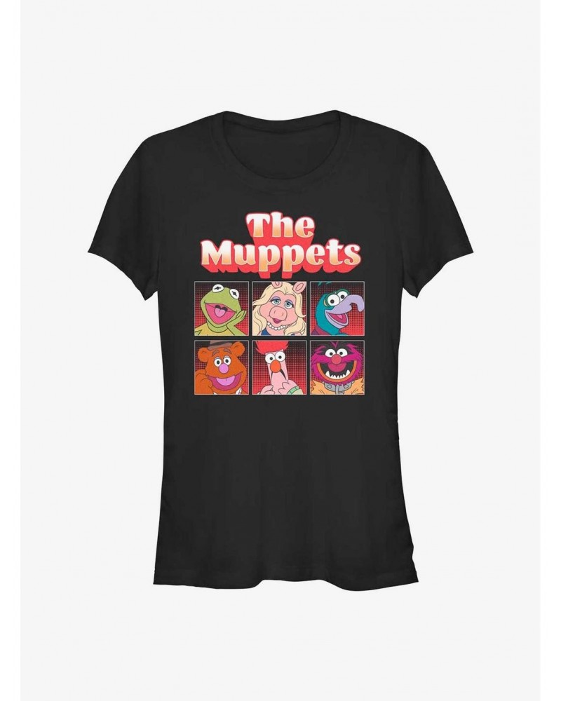 Disney The Muppets Muppet Group Girls T-Shirt $10.21 T-Shirts