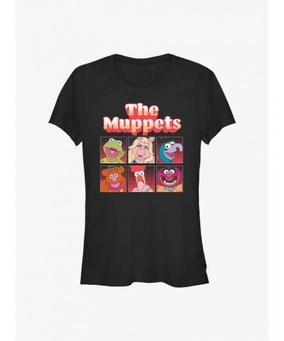 Disney The Muppets Muppet Group Girls T-Shirt $10.21 T-Shirts