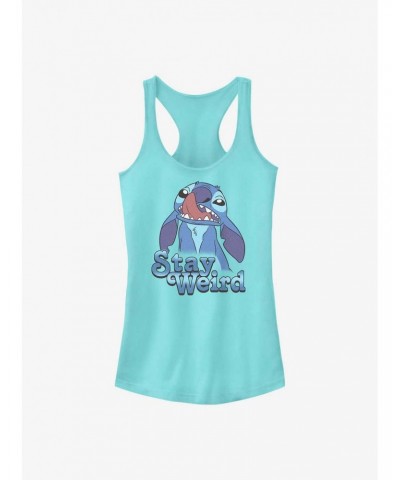 Disney Lilo & Stitch Stay Weird Girls Tank $9.21 Tanks