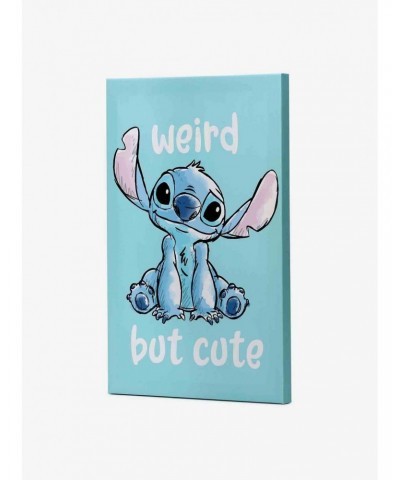 Disney Lilo & Stitch Weird But Cute Canvas Wall Decor $23.96 Décor