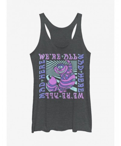 Disney Alice In Wonderland Mad Here Trip Girls Tank $9.84 Tanks