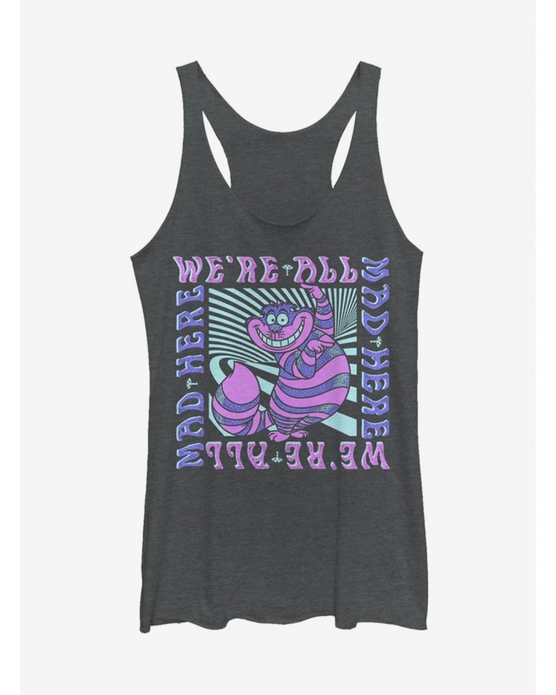 Disney Alice In Wonderland Mad Here Trip Girls Tank $9.84 Tanks