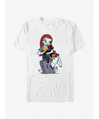 Disney The Nightmare Before Christmas Sally and Black Cat T-Shirt $11.47 T-Shirts