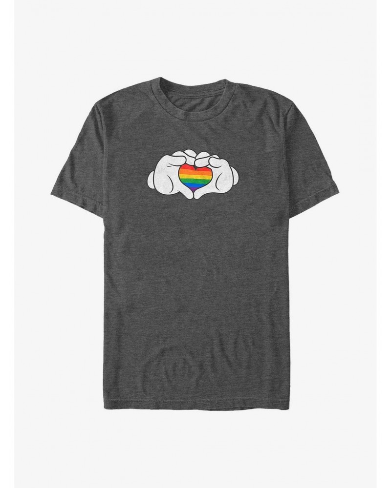 Disney Mickey Mouse Rainbow Love Big & Tall T-Shirt $10.76 T-Shirts