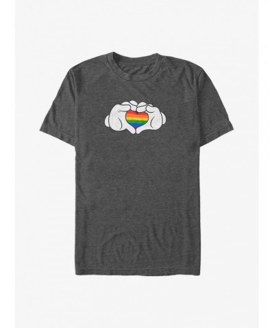 Disney Mickey Mouse Rainbow Love Big & Tall T-Shirt $10.76 T-Shirts