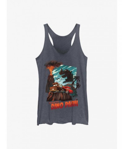 Cars Dino Postcard Girls Raw Edge Tank $10.36 Tanks