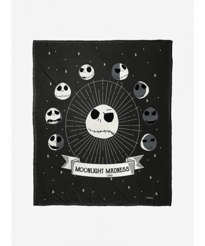 The Nightmare Before Christmas Phases Of Jack Throw Blanket $27.55 Blankets