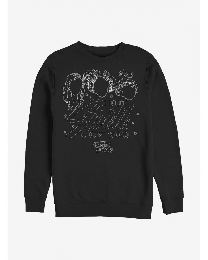 Disney Hocus Pocus Put A Spell Crew Sweatshirt $16.24 Sweatshirts